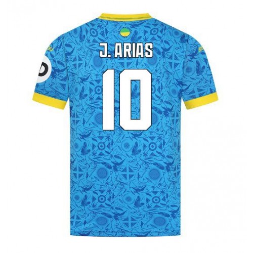 Stroje piłkarskie Wolves Jhon Arias #10 Koszulka Trzeciej 2025-26 Krótki Rękaw